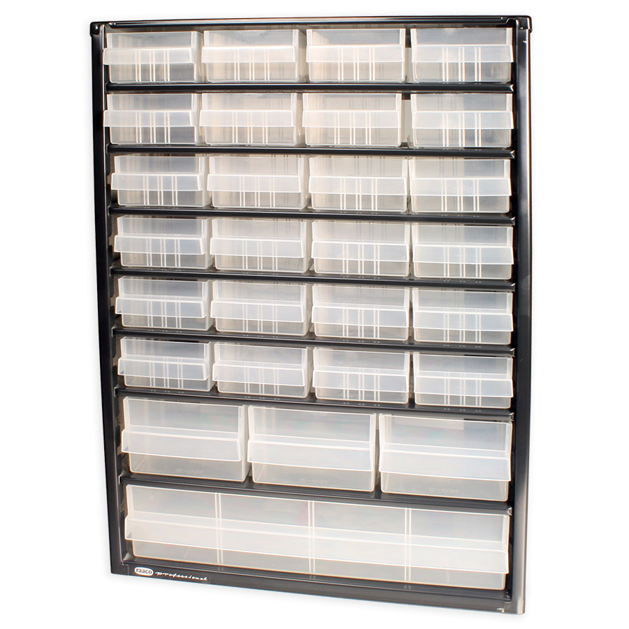 raaco 936-01 - Cabinet with 28 Drawers - Total: 150 x 306 x 417 mm - 928-123