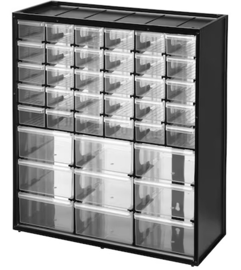 Stanley 1-93-981 - Armario de 39 cajones - 155 x 365 x 410 mm - Polipropileno