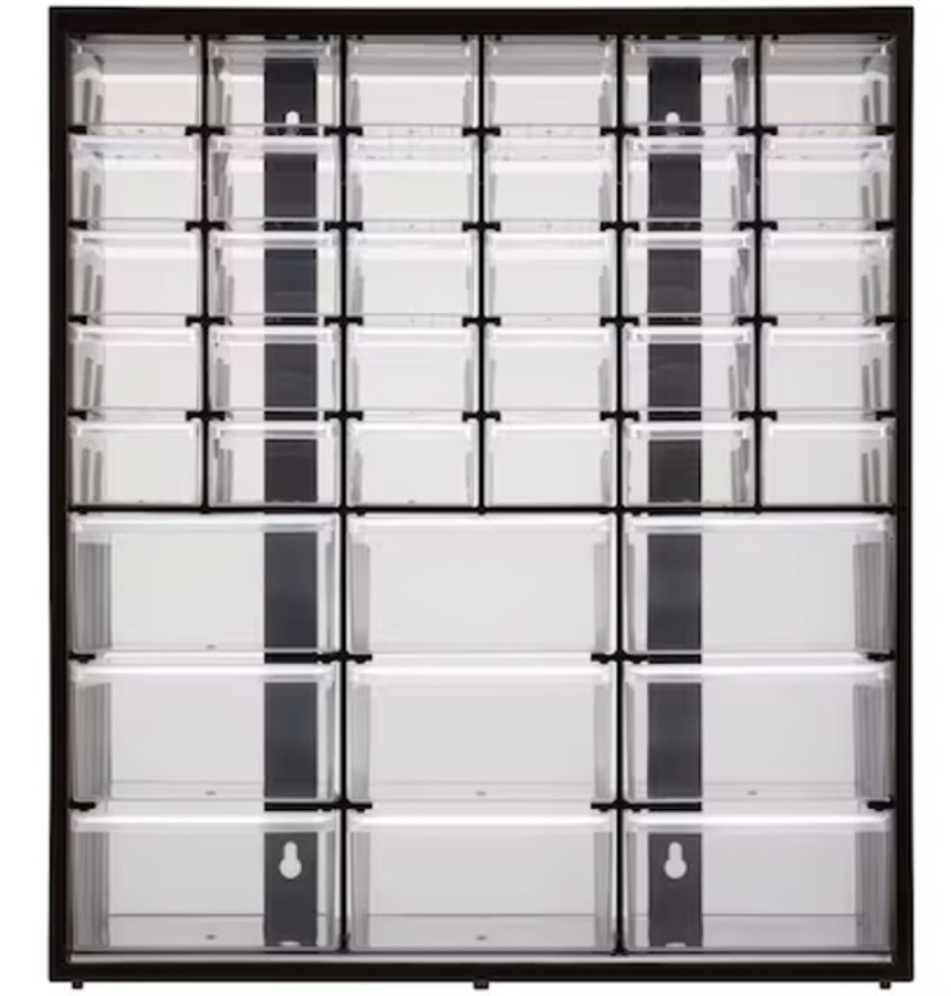 Stanley 1-93-981 -  Storage bin with 39 drawers - 155 x 365 x 410 mm - Polypropylene