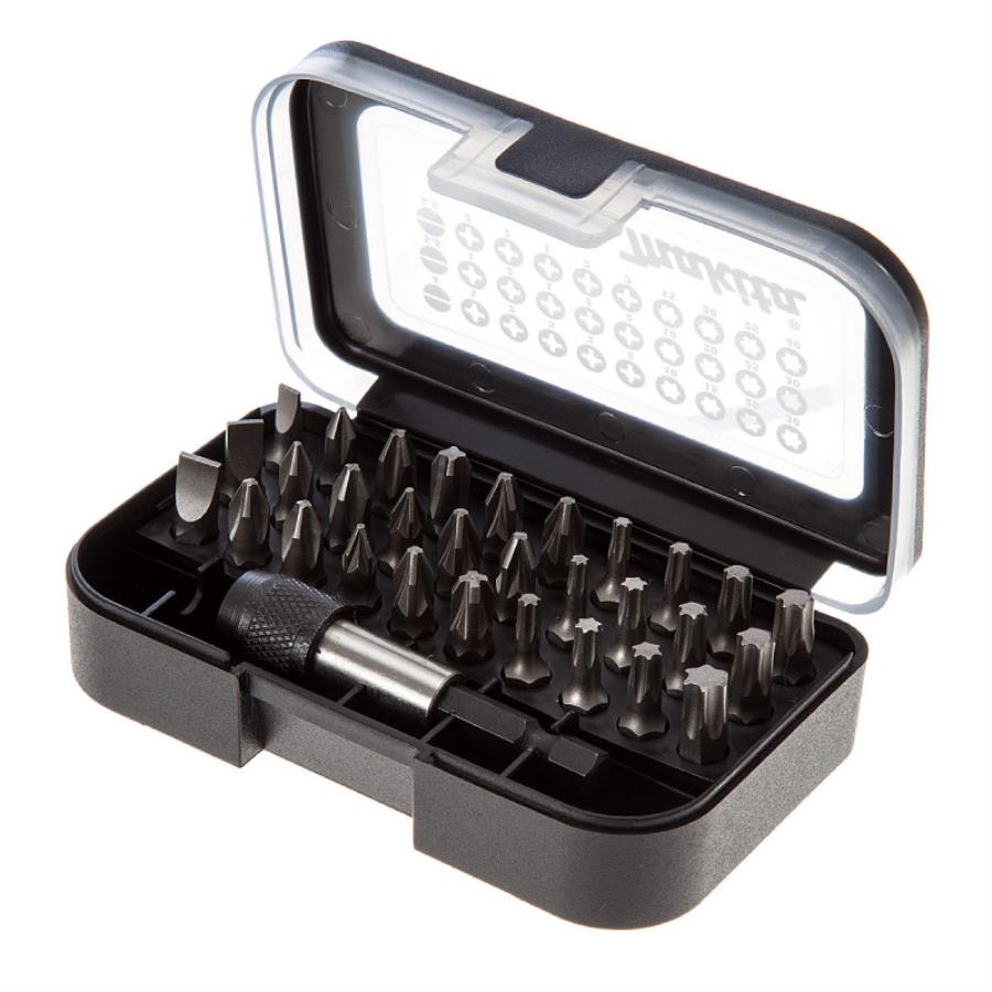Makita D-30667 - Juego de 30 Puntas y portabrocas magnético