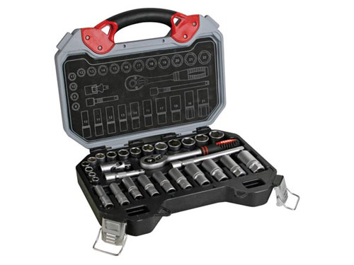 Juego con Carraca de Vasos 3/8” - 29 Unidades