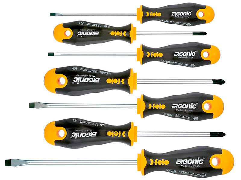 Felo Serie 400 - Conjunto de Chaves de Fenda - 400 971 18