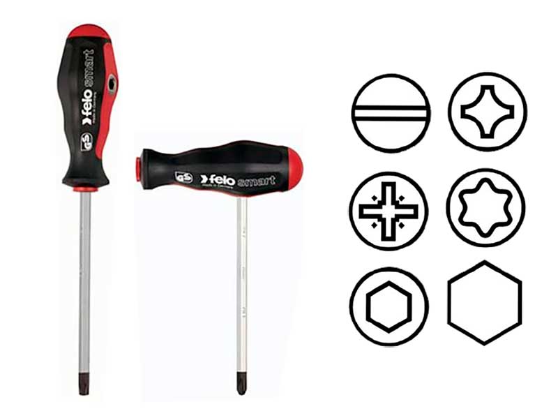 Felo 060 Smart 20–Piece Engineer - Caixa de ferramentas de 20 peças com alça em T e reta - 060 920 06