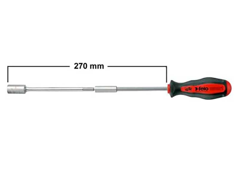 Felo 060 Smart 20–Piece Engineer - Caixa de ferramentas de 20 peças com alça em T e reta - 060 920 06