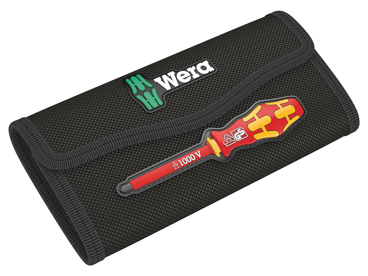 Wera Kraftform Kompakt VDE 7 Universal 1 - Bit set with handle and inter-changeable blades - 05006600001