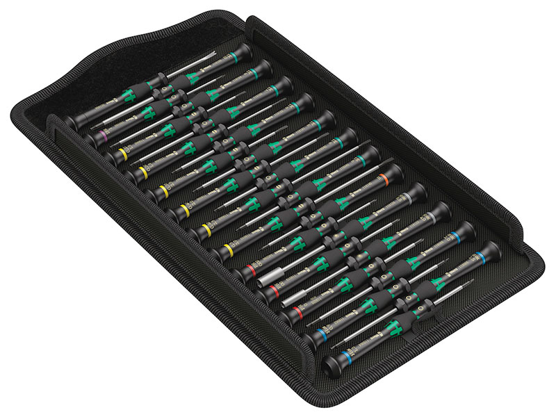 Wera Kraftform Micro Big Pack 1 - Juego de Destornilladores Para Usos Electrónicos - 05134000001