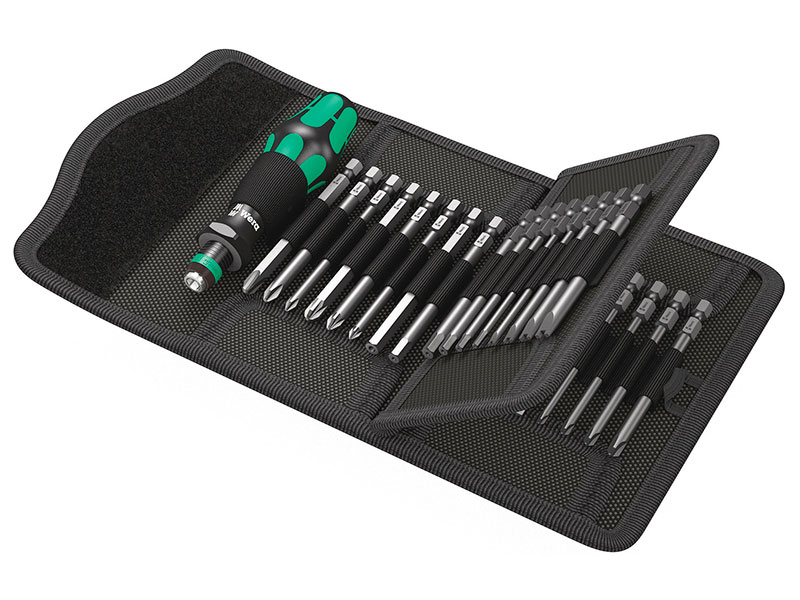 Wera Kraftform Kompakt 62 - Poche pliante avec embouts de 89 mm de long - 05059297001