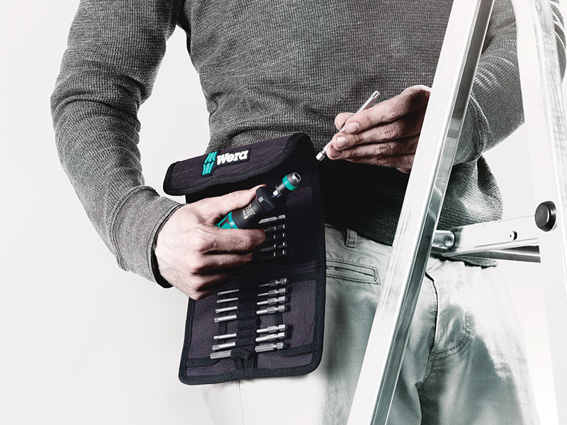 Wera Kraftform Kompakt 62 - Saco dobrável com pontas de 89 mm de comprimento - 05059297001