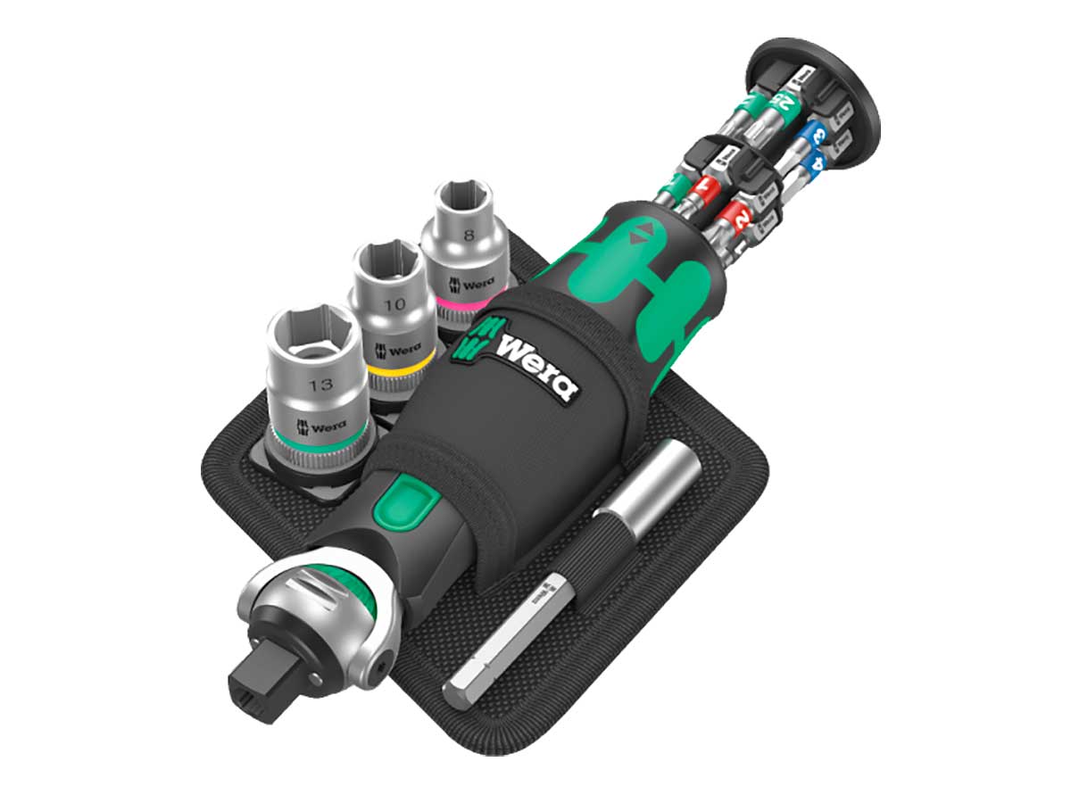 Wera 8009 Zyklop Pocket Set 2, 18 pieces - Sac ceinture à outils - 05004281001