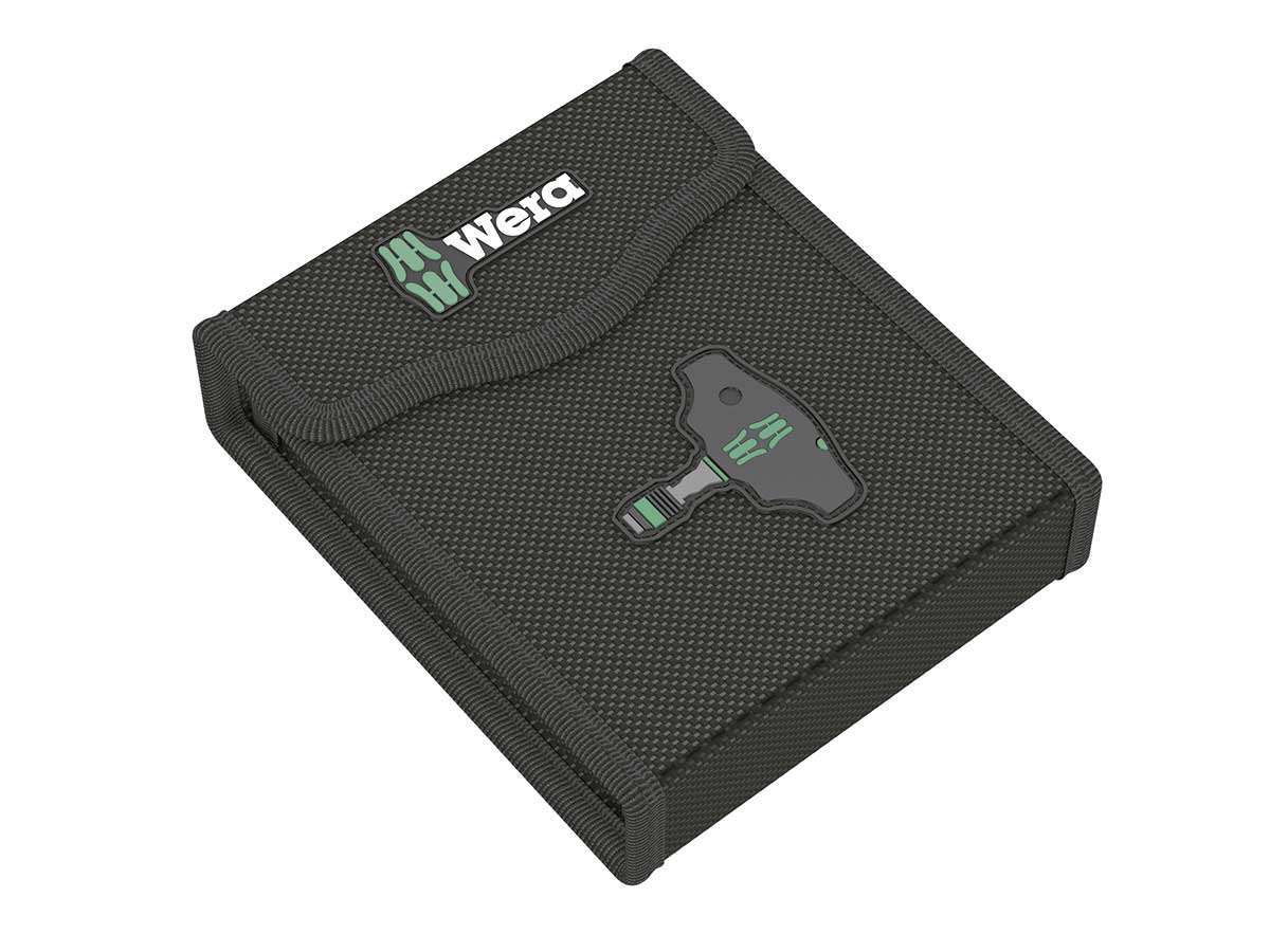 Wera Kraftform Kompakt 400 RA Set 1 - T-shaped ratchet bit case - 05023471001