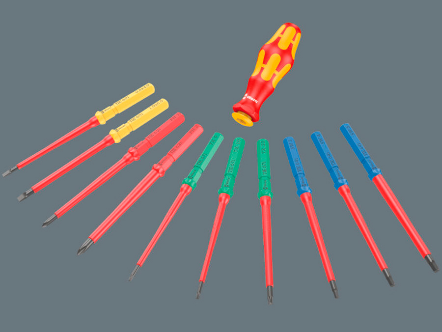 Wera Kraftform Kompakt VDE Big Pack 1 - Bit case with ratchet and VDE insulation - 05006617001