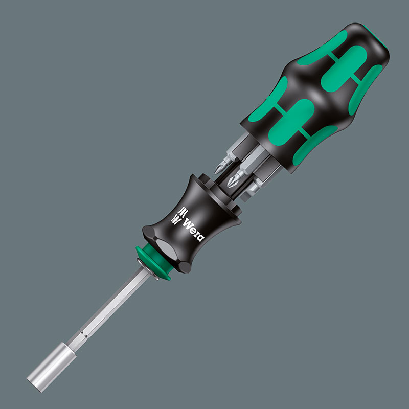 Wera Kraftform Kompakt 28 SB - Chave de fendas multifuncional de 6 peças - 05073240001