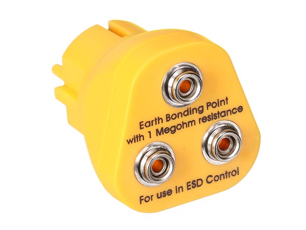 Prise de Terre pour matériel Antistatique - AS18