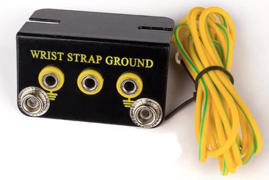 Connection Support 3 + 2 ESD Devices - Mount Under Front Edge of Workstation