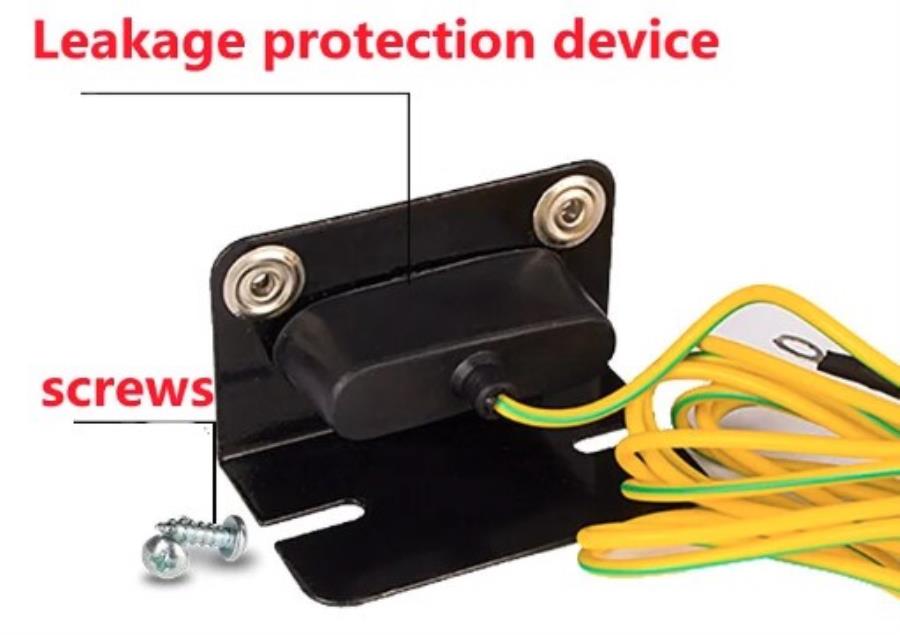 Connection Support 3 + 2 ESD Devices - Mount Under Front Edge of Workstation