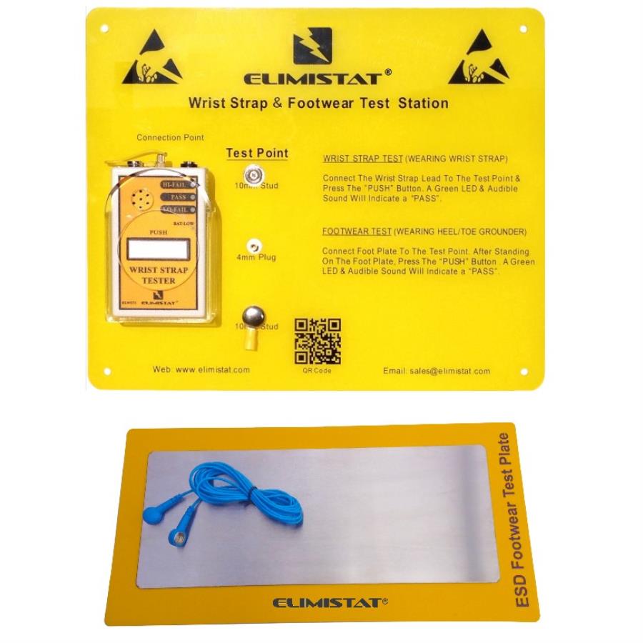 ESD Wristbands and Footwear Test Station - 733-996