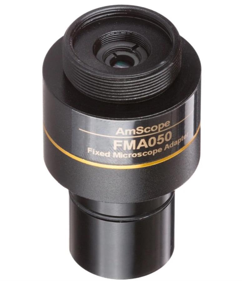 AmScope HD408N + SM-8TZZ-PARA-18M3 + RU050 - Microscopio 4K 8MP HDMI/LAN/WiFi + Brazo + Lente 3.5X a 180X + Anillo luz + Cámara 14MP + Lente 0,5X