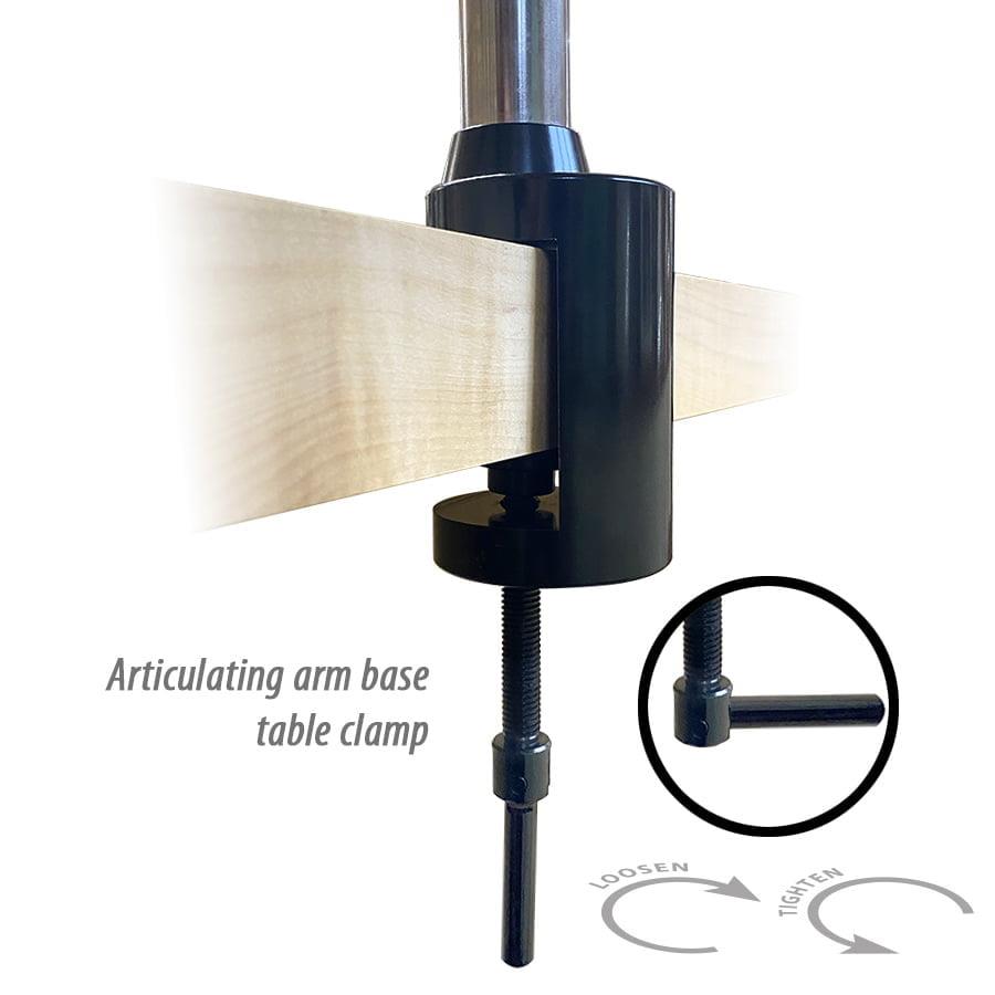O.C.White Co. TKSS-AF-FA - Super-Scope AF+ Intelligent Auto Focus Digital Microscope – Articulated Arm Base