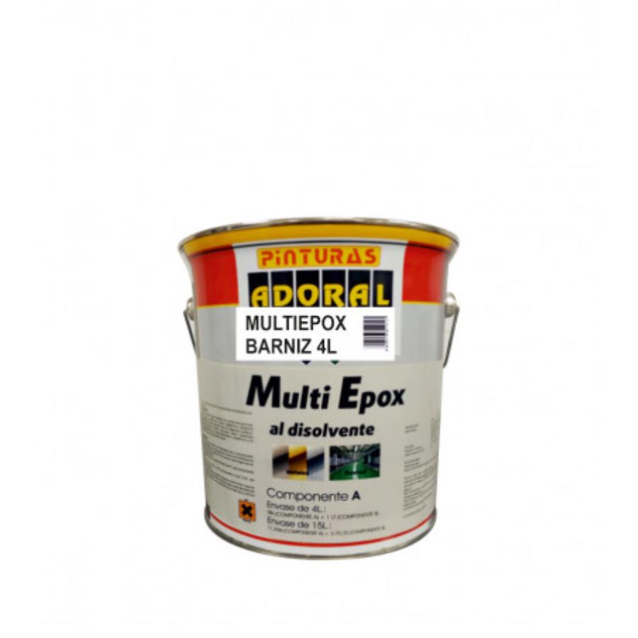 Pinturas Adoral MULTIEPOX 4L -  Barniz Imprimación Epoxi 2 Componentes - 4 L