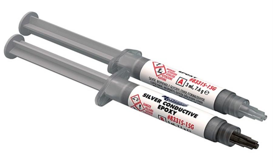 MG Chemicals 8331S-15G - Adhesivo bicomponente epoxy en pasta conductora de plata