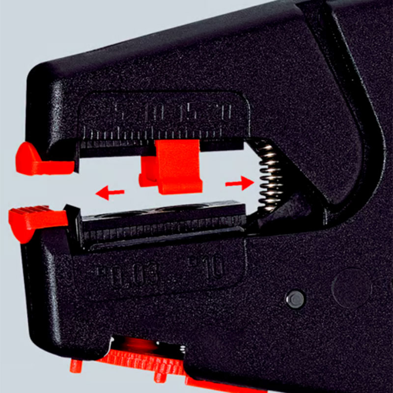 Knipex 12 40 200 - Self-Adjusting Front Wire Stripper