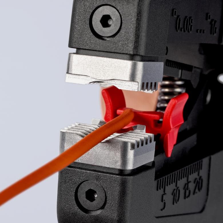 Knipex PreciStrip 16 - Self-Adjusting Front Wire Stripper - 0.08 - 16.0 mm² - 12 52 195