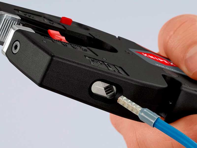 Knipex NexStrip - Pelacables y Crimpadora de Punteras Huecas  - 12 72 190