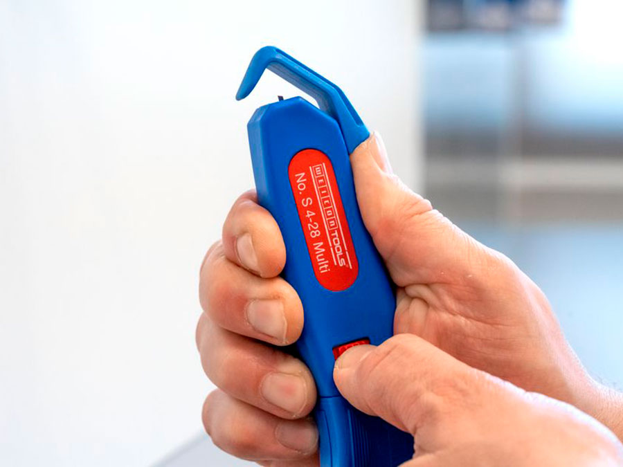 Weicon S 4-28 Multi - Cable Dismantling Tool - with Cable Stripper - 50057328