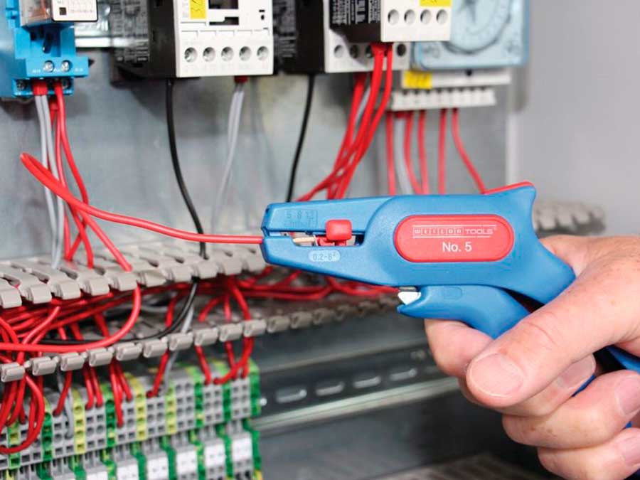 Weicon Wire Stripper No. 5 - Pelacables Automático Frontal 0,2 - 6,0 mm² (24 - 10 AWG) - 51000005