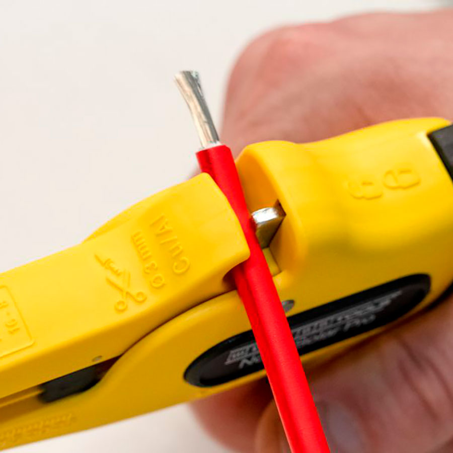 Weicon Wire Stripper No. 5 Solar Pro - Pince à dénuder automatique avant pour câble solaire 1,5-10 mm² (16 - 8 AWG) - 51100112
