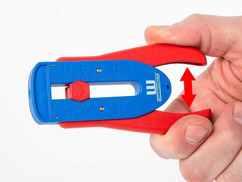 Weicon Precision Wire Stripper S - Pelacables Frontal -  0.12 mm – 0.8 mm (36-20 AWG) - 51000002