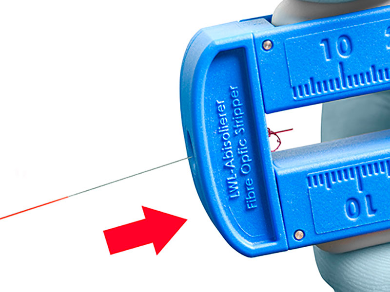 Weicon Fibre Optic Stripper - Dénudeur de câble avant pour fibre