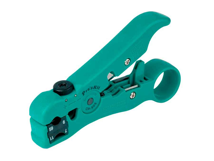 ProsKit - Pliers for Stripping and Cutting Coaxial Cables