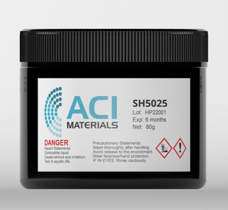 ACI Materials SH5025 - Encre chauffante imprimée à résistance fixe - SH5025-J050