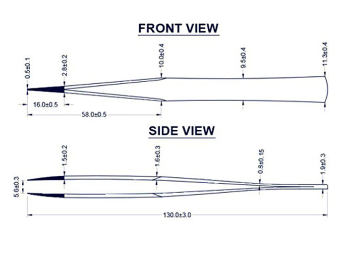 JBC AA-SA - Fine Point Tweezers - 8002099