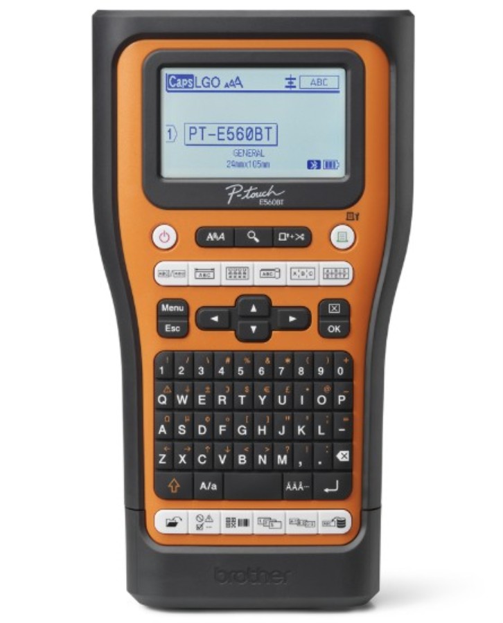 Brother PTE560BTVP - Rotuladora con conexión a PC y Bluetooth para instaladores profesionales
