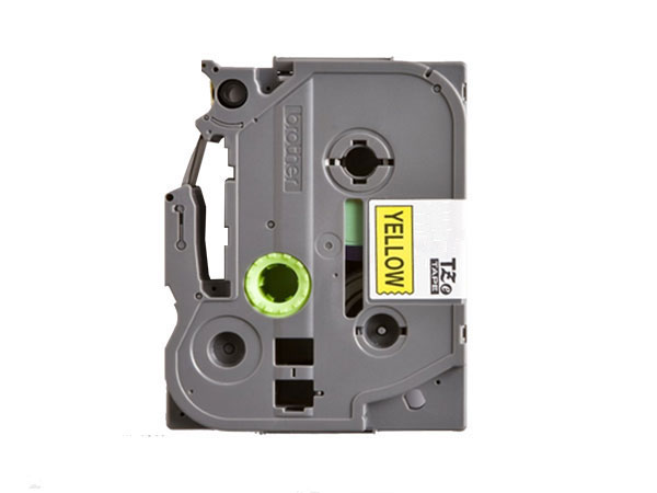 Brother TZe-S621 - Cinta Laminada Superadhesiva, 9 mm, Color Negro sobre Amarillo - TZES621