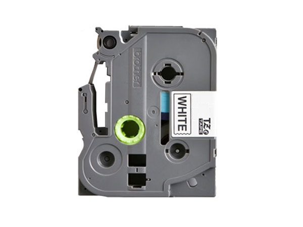 Brother TZe-S231 - Cinta Laminada Superadhesiva, 12 mm, Color Negro sobre Blanco - TZES231