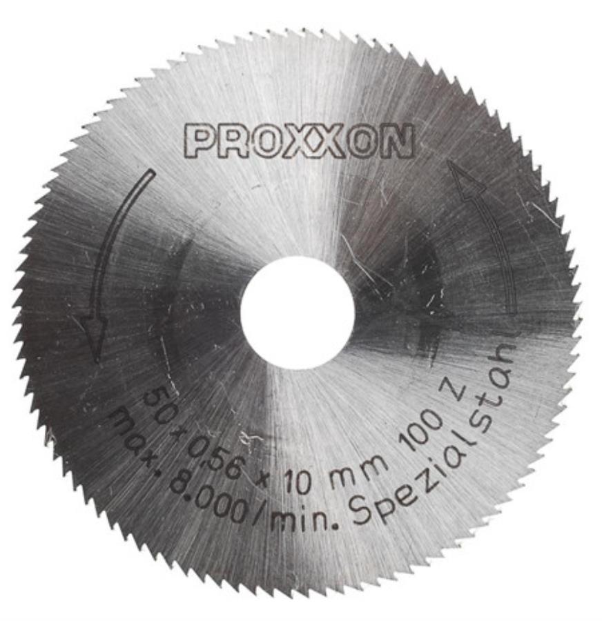 Proxxon KS 230 - Sierra Circular de Mesa + 3 Discos 50 mm (1 x 28012 + 1 x 28011 + 2 x 28020) - 27006