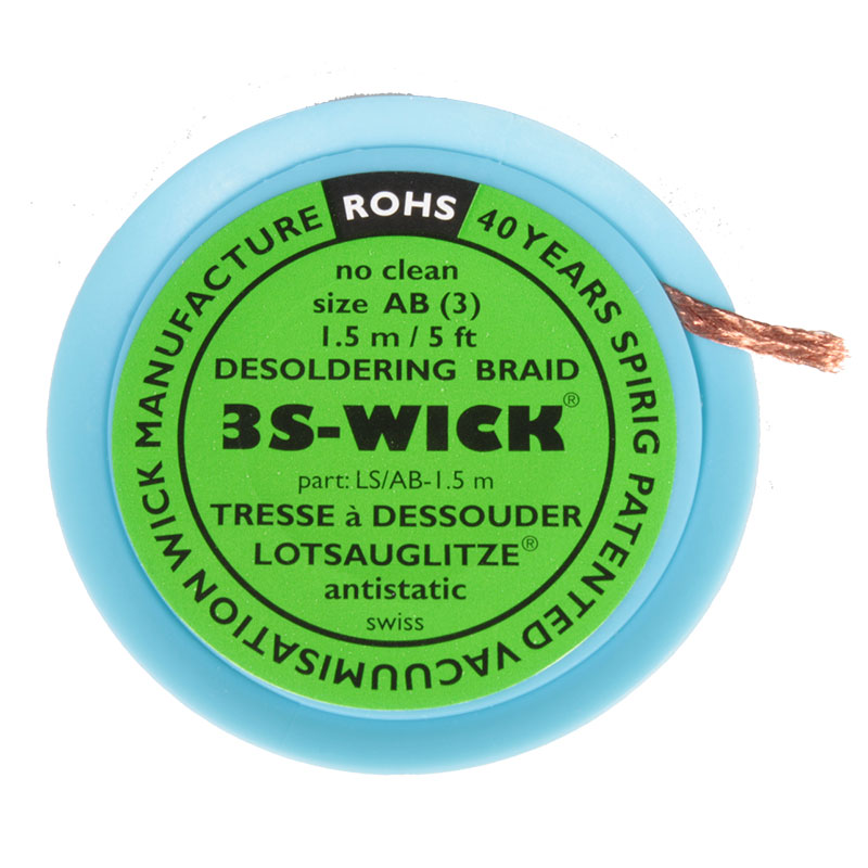 3S-WICK AB - Malla de Desoldar 2,2 mm