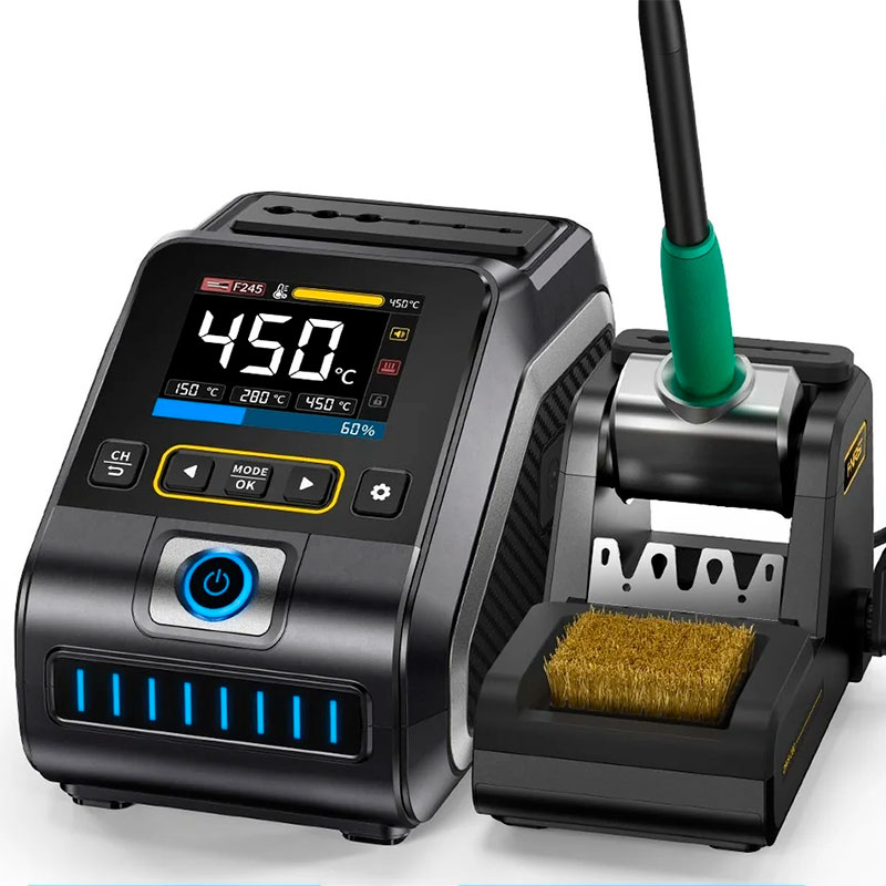 FNIRSi DWS-200 F245 Plus - Estación de soldadura digital 200W - Incluye 6 puntas