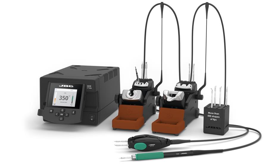 JBC DDPE-2QC - PRECISION REWORK Soldering Station with 2 Tools