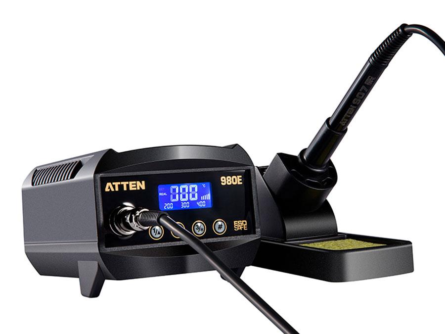 ATTEN AT-980E - Estación de soldadura digital de 80 W - 150 ~ 480 ℃ - ACB035098