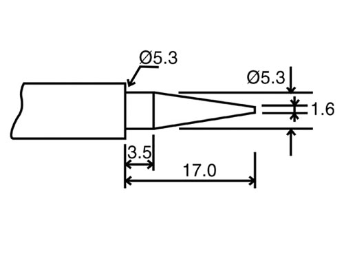Velleman BITC10N1 - Tip for VTSSC40N Soldering Station