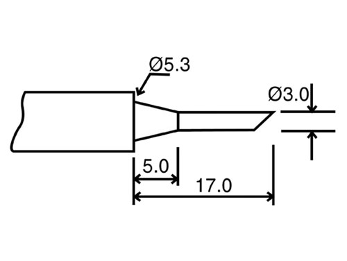 Velleman BITC10N3 - Tip for VTSSC40N Soldering Station