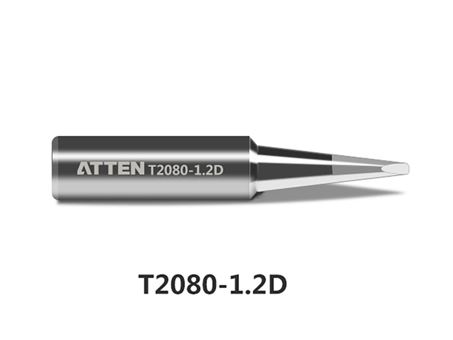ATTEN T2080-1.2D - Punta soldadores series T2080 - Punta biselada Ø 1,2 mm - ACF031039