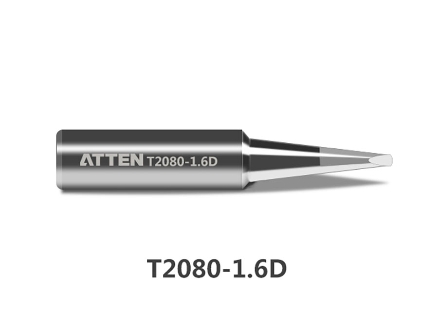 ATTEN T2080-1.6D - Soldering Tip T2080 series - Bevel Tip Ø 1,6 mm - ACF031032