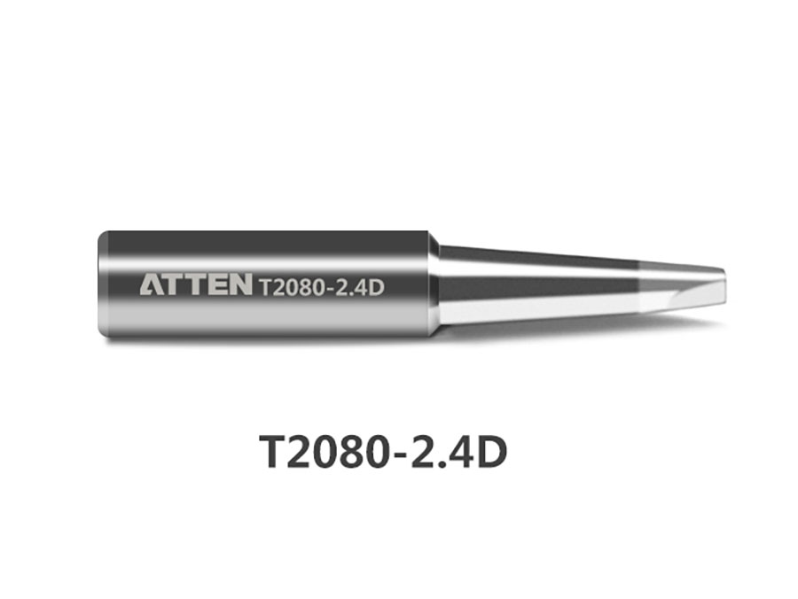 ATTEN T2080-2.4D - Punta soldadores series T2080 - Punta biselada Ø 2,4 mm - ACF031033