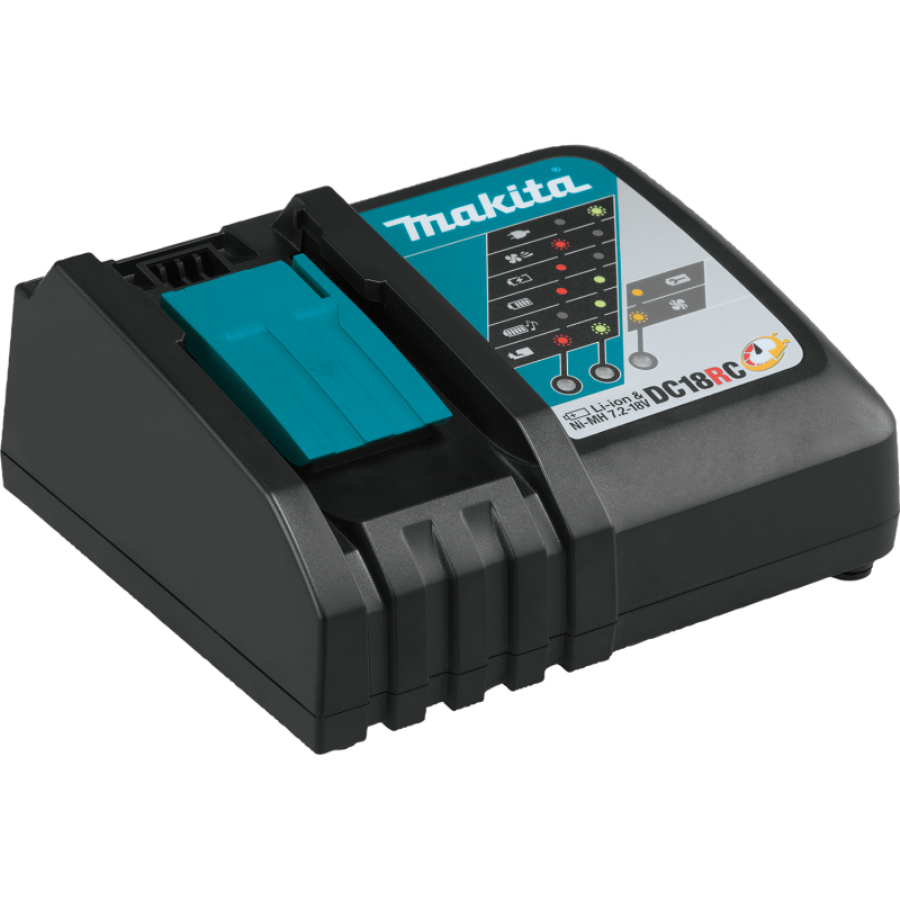 Makita DHP482RME - Taladro Percutor 18 V + 2 Baterías 4.0 Ah + Cargador + Maletín