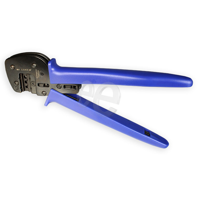 Tenaza Crimpadora conectores solares MC4 2.5/4/6 mm² - Con posicionador